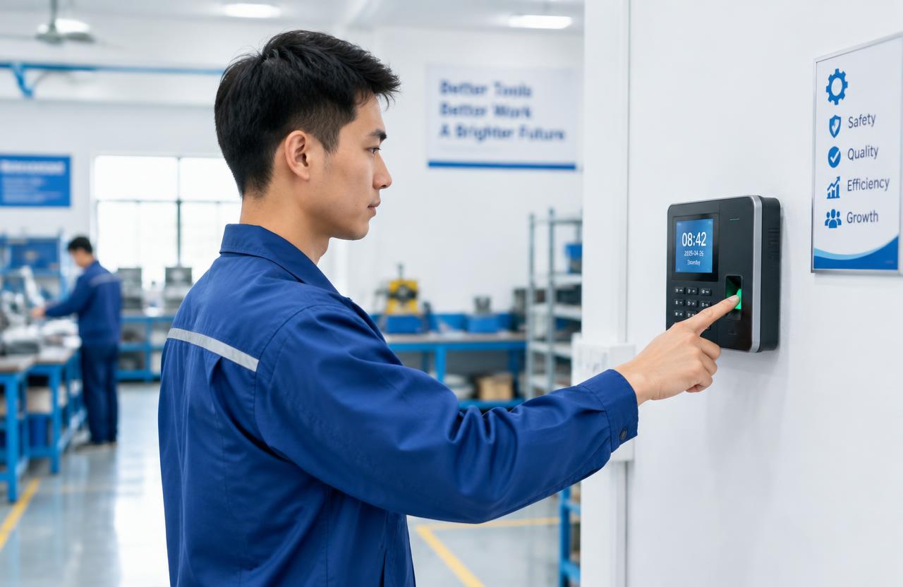Biometric machine sync